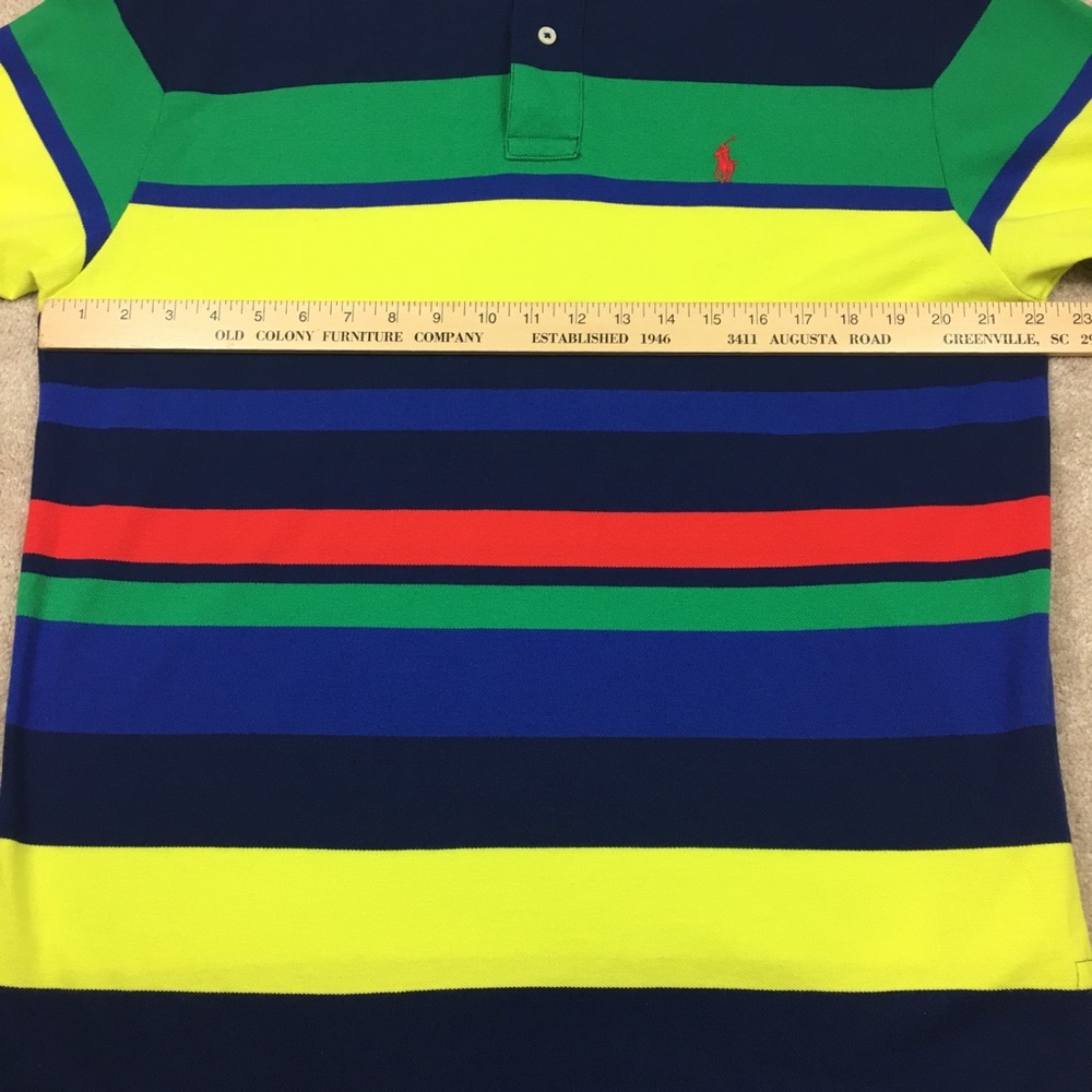 ❌SOLD❌Polo Ralph Lauren stripe polo large - Picture 3 of 8